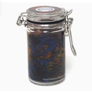 Standard Cylinder 70mL Turbulent Hues Glass Airtight Container